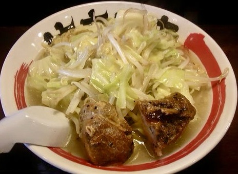 竹本商店 中華そば醤 ひしお 秋田県秋田市手形 ラーメン 野菜たっぷり丸鶏タンメン(肉入り)大盛