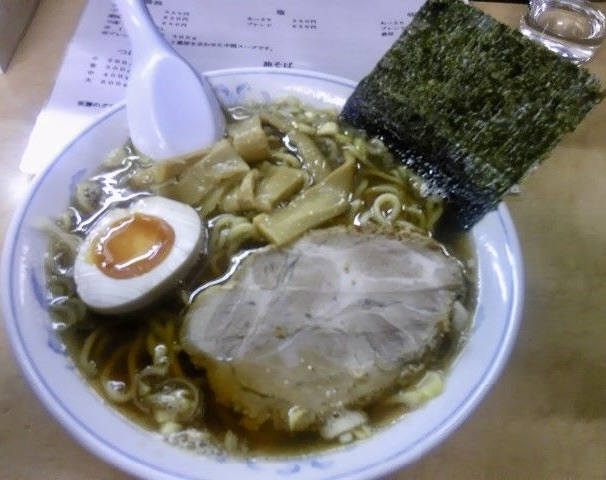 らーめん萬亀 ばんき 秋田県秋田市山王 醤油ラーメン 醤油(あっさり)