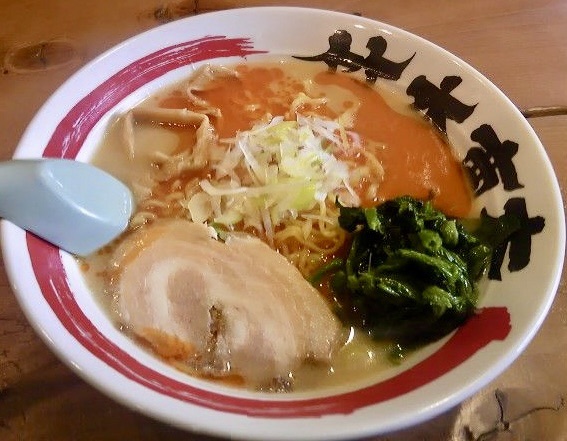 竹本商店 つけ麺開拓舎 秋田県秋田市土崎 エビラーメン 世界の海老そば