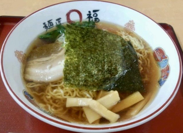 麺匠 〇福 栃木県那須高原SA 〇福醤油ラーメン