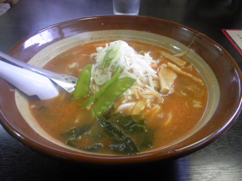 ラーメン ばんり 秋田県秋田市泉 辛味噌ラーメン 辛みそラーメン(L辛)