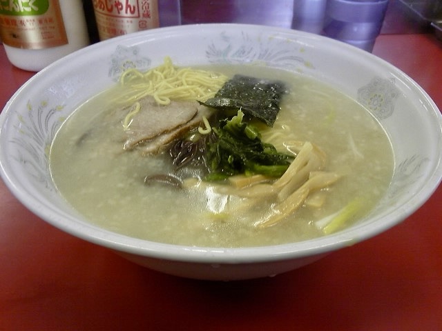 ラーメンショップ飯島店 秋田県秋田市 塩ラーメン しおラーメン(中)