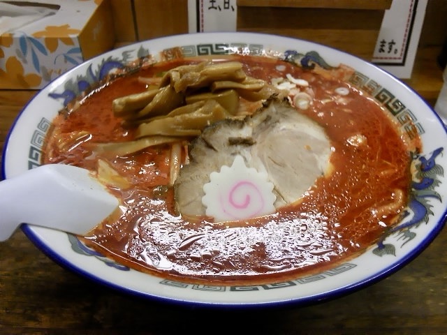 ラーメン タンポポ 秋田県秋田市茨島 辛味噌ラーメン みそタンポポ＋辛さ2倍