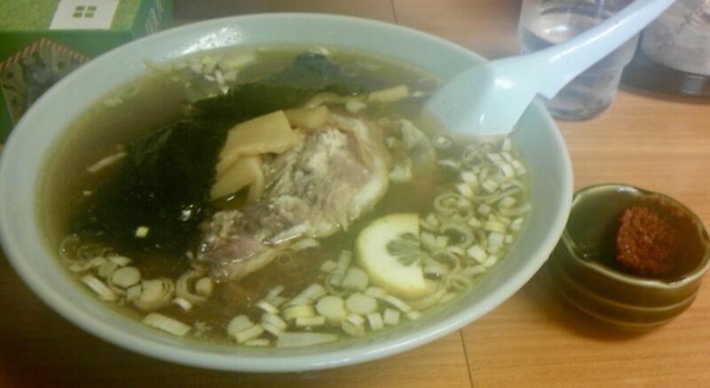 ラーメン陸王 秋田県秋田市川尻 醤油ラーメン コツコツラーメン