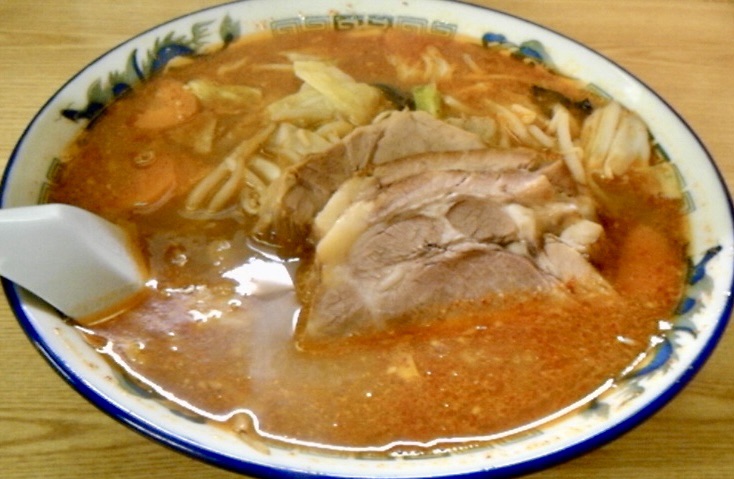 旭川ラーメン さいじょう 秋田県秋田市寺内 味噌激辛ラーメン＋チャーシュー