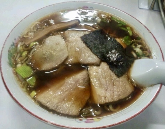 与作ラーメン 秋田県秋田市川尻 醤油ラーメン 正油ラーメン