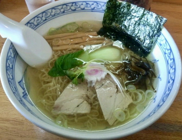 中華そば 一しな 秋田県大仙市 塩ラーメン 中華そば(塩)