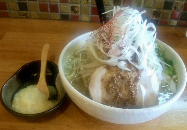 らーめん丈屋 協和店 秋田県大仙市 ラーメン二郎インスパイア 塩ラーメン 丈二郎(塩)