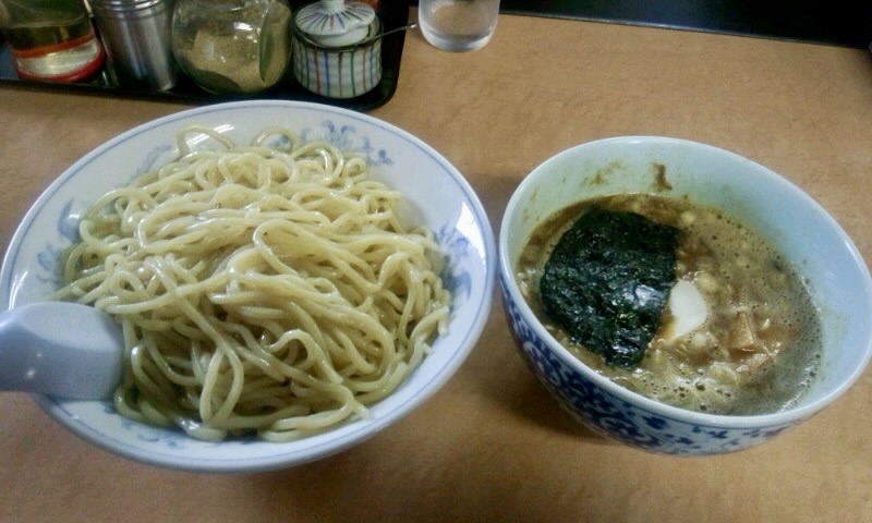 らーめん萬亀 秋田県秋田市山王 つけ麺 つけめん(並)