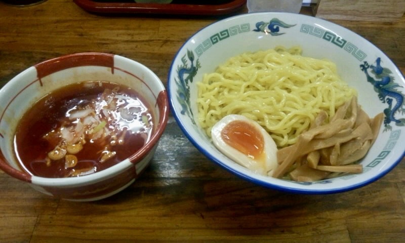 ラーメン タンポポ 秋田県秋田市茨島 タンポポつけ麺(中)