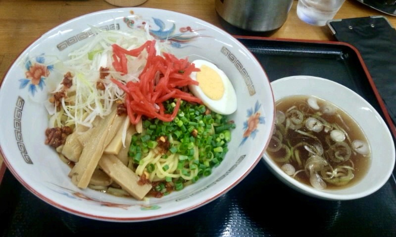 拉麺めんこく亭 秋田県秋田市仁井田 まぜそば(並盛)