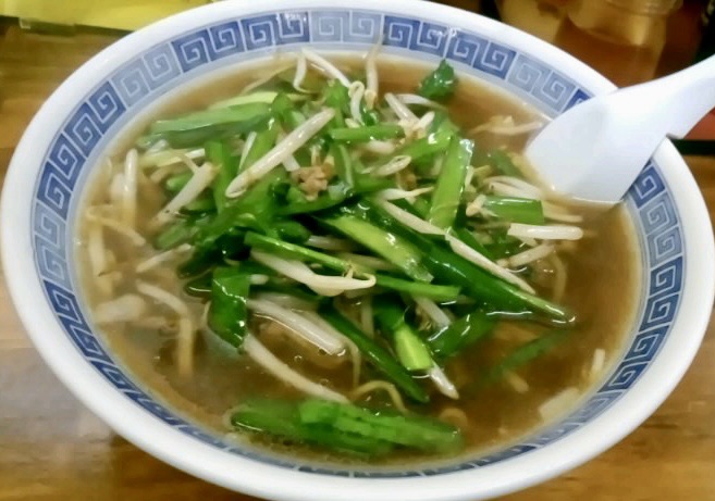 ラーメン丸八 秋田県秋田市将軍野 ニラそば