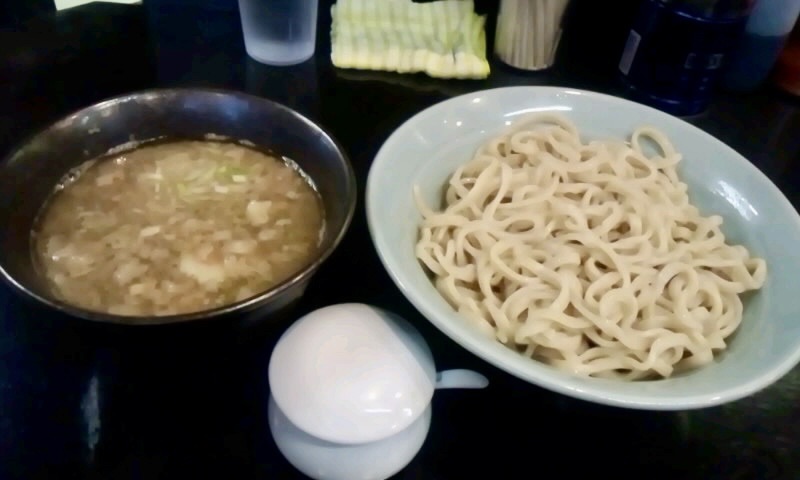 ラーメン マシンガン 秋田県秋田市広面 つけ麺 つけそば(並)