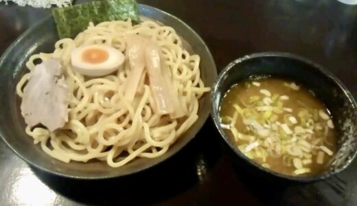 つけ麺 一心@秋田県湯沢市の太つけ麺(醤油)