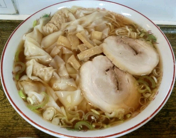 味好 駅東店 山形県酒田市 ワンタン麺 醤油ラーメン トビウオワンタンめん