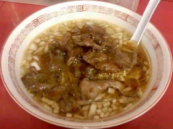 真夜中の中華食堂 上海 秋田県秋田市手形 醤油ラーメン 牛タン 牛舌ラーメン