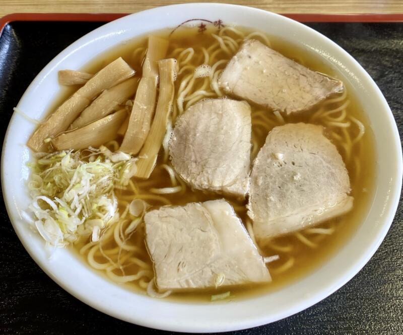 味の店 まるき食堂 遊佐駅前 山形県飽海郡遊佐町遊佐 ラーメン 醤油ラーメン