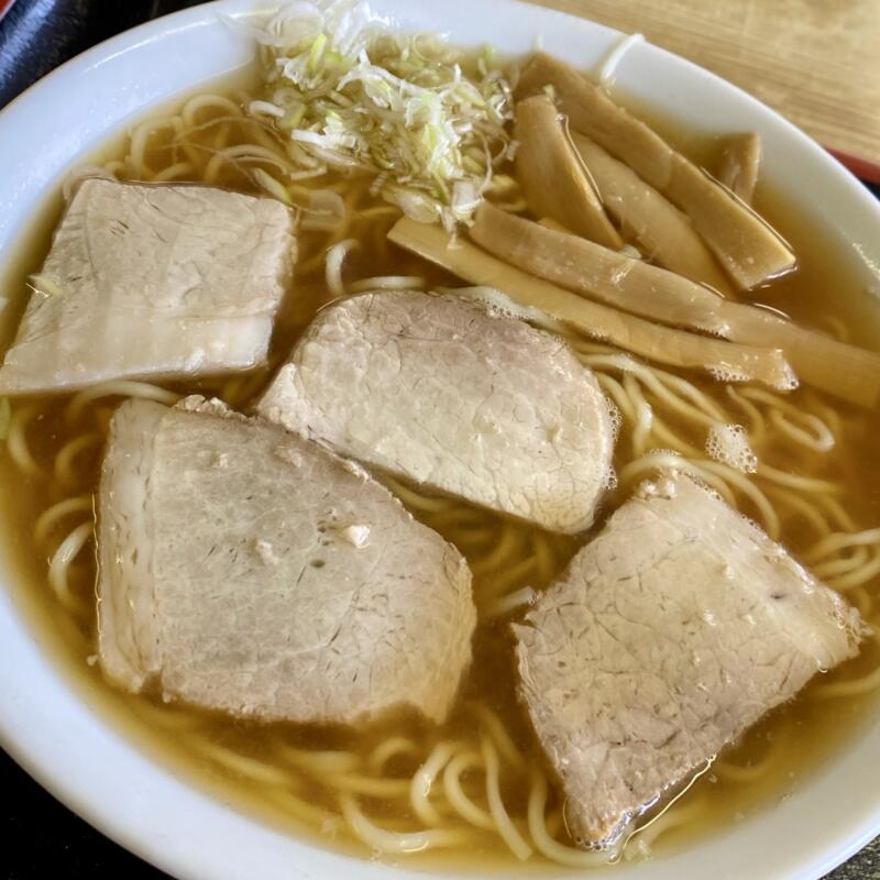 味の店 まるき食堂 遊佐駅前 山形県飽海郡遊佐町遊佐 ラーメン 醤油ラーメン 具