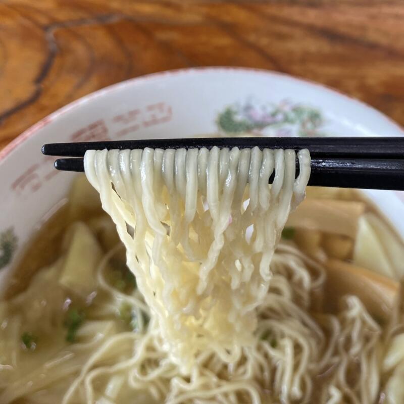 お食事処・観光釣り堀 孝和園 こうわえん 岩手県花巻市東和町東晴山 ワンタン麺 醤油らーめん 醤油ラーメン 麺