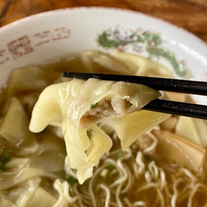 お食事処・観光釣り堀 孝和園 こうわえん 岩手県花巻市東和町東晴山 ワンタン麺 醤油らーめん 醤油ラーメン 雲呑