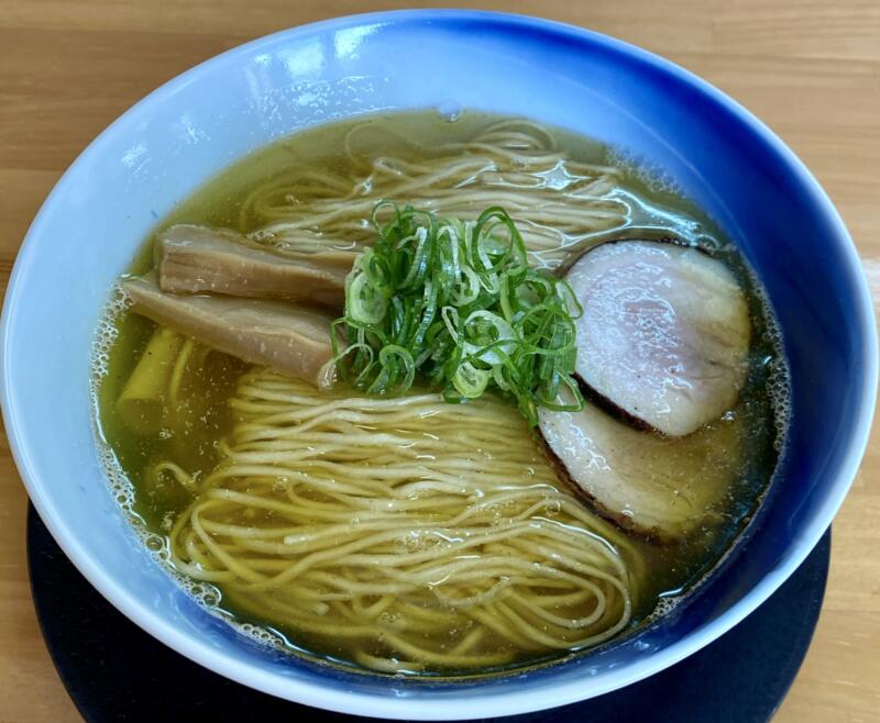 中華そば屋 おお田 青森県弘前市田園 金の塩SOBA 塩ラーメン 無化調 煮干しラーメン