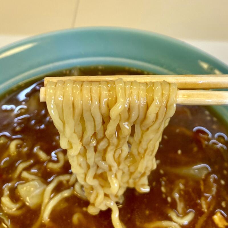 らぁめん 満来 ばんらい 青森県弘前市末広 満来めん 赤味噌ラーメン 八丁味噌 餡掛けラーメン 麺