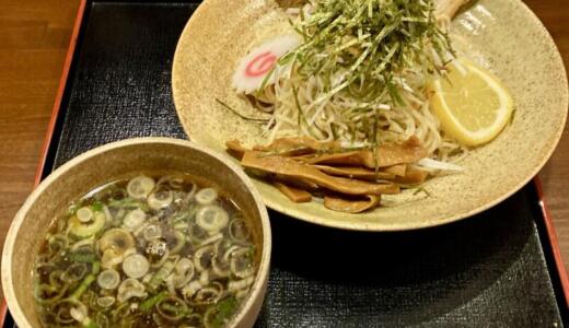 煮干し中華専門店つじ製麺所＠青森県青森市古川にてつけそばをオーダー！東京クラシカルな甘辛酸テイスト×津軽煮干しハイブリッドな美味つけ麺♪