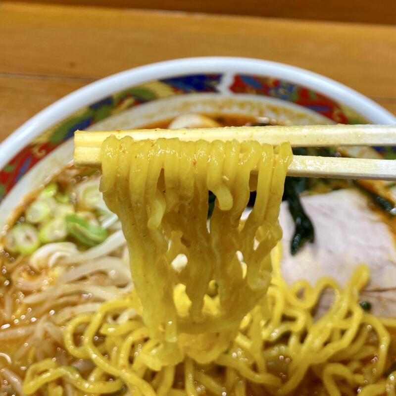 味の札幌 浅利 分店 青森県青森市新町 味噌カレーナンバンラーメン 味噌カレーラーメン 南蛮ラーメン 麺