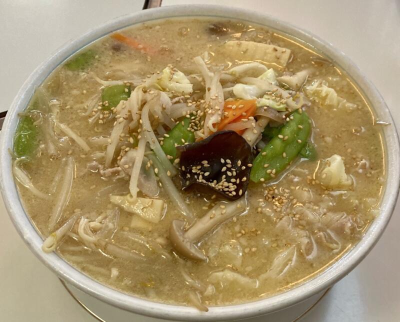 中華ダイニング 大黒屋 秋田県秋田市仁井田 味噌五目タンメン 味噌ラーメン