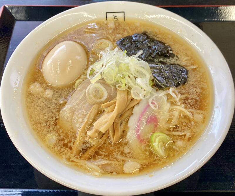 らぁ麺 志希 しき 岩手県奥州市水沢東大通り 麺匠玄龍 インスパイア リスペクト こってり醤油らぁ麺 あごだし醤油ラーメン