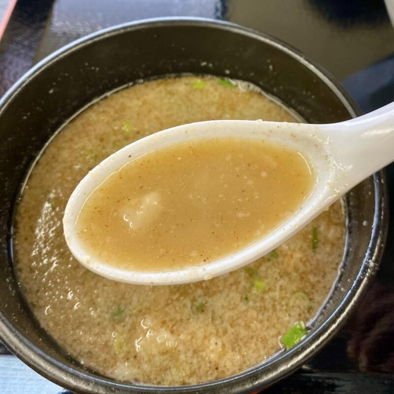 らぁ麺 志希 しき 岩手県奥州市水沢東大通り 麺匠玄龍 インスパイア リスペクト 特製塩つけ麺 ラー油付き スープ