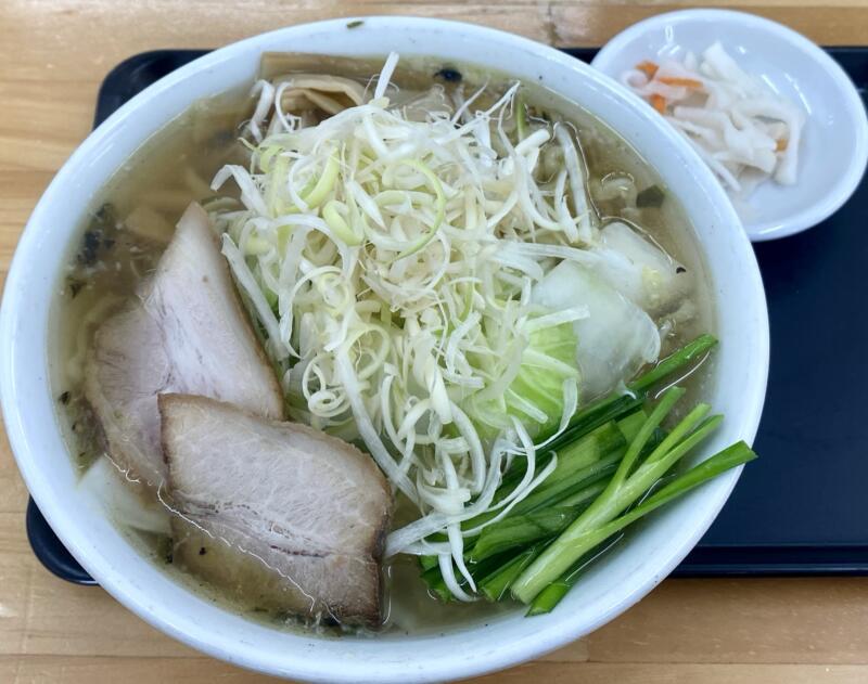 會津めん 浜さき 青森県西津軽郡鰺ヶ沢町舞戸町 辛塩ラーメン 会津ラーメン 漬け物付き