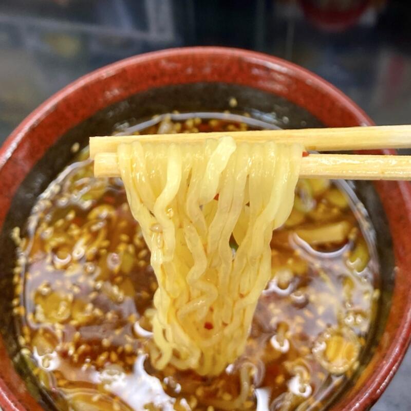 らーめん マル麺 竈 かまど 青森県つがる市柏広須 新つけ盛りらーめん ピリ辛つけ麺 麺