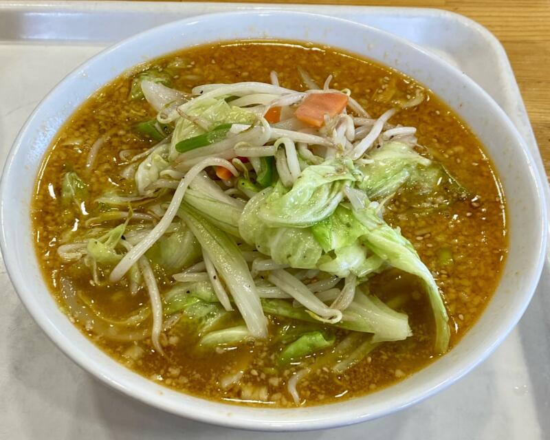 G食堂 大曲店 秋田県大仙市花館 ガイア大曲店内 ジャンク野菜炒め味噌ラーメン