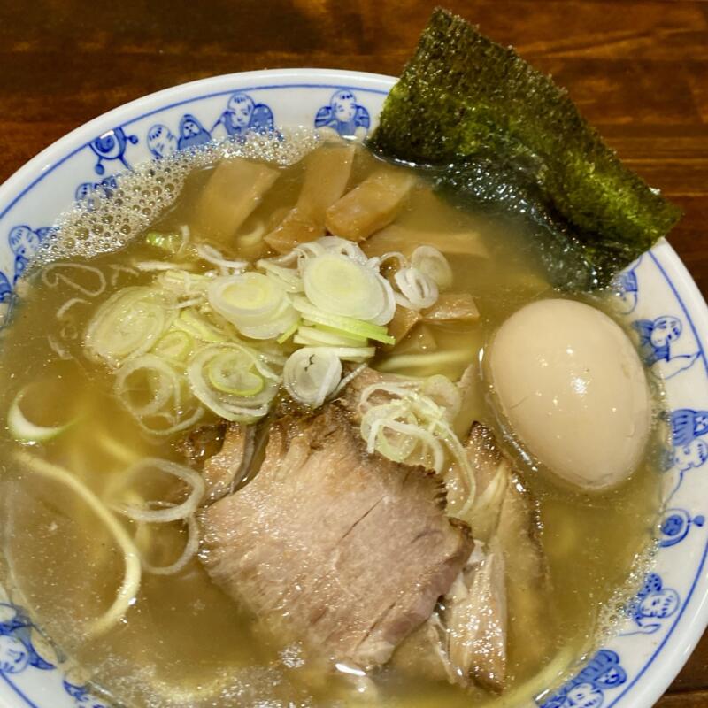 らーめん萬亀 ばんき 秋田県秋田市中通 秋田駅前 あっさり塩 塩ラーメン 具