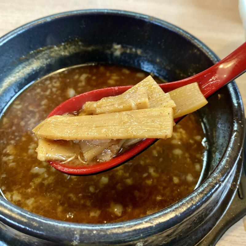 つけ麺 うまづら 宮城県岩沼市末広 つけめん 濃厚豚骨魚介系つけ麺 メンマ