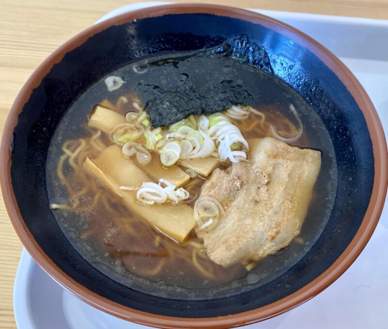 ひだまり食堂 秋田県大仙市長野 道の駅 なかせん ドンパン節の里内 中華そば 醤油ラーメン