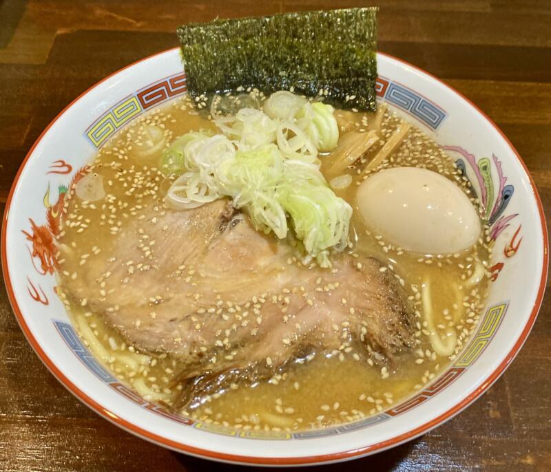 らーめん萬亀 ばんき 秋田県秋田市中通 秋田駅前 あっさり味噌 味噌ラーメン