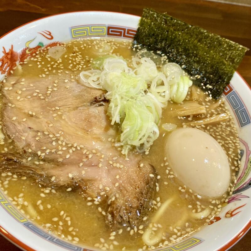 らーめん萬亀 ばんき 秋田県秋田市中通 秋田駅前 あっさり味噌 味噌ラーメン 具