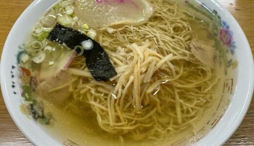 丸竹食堂＠秋田県横手市にてメンマ中華をオーダー！十文字ラーメンからスタートする秋田の老舗食べ歩き♪