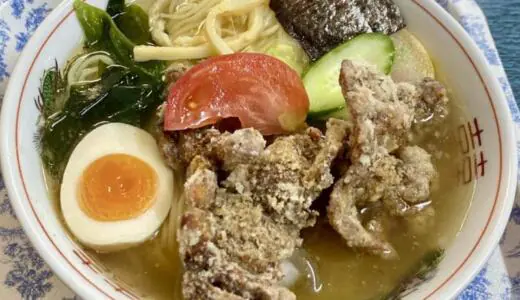 繁昌軒本店＠秋田県大仙市丸の内町にて冷やしスタミナラーメンをオーダー！アフターで元祖ホルモン焼きそば まいど→昭和の店 美里をハシゴ酒で横手の夜も堪能♪