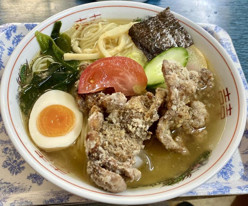 繁昌軒 本店 はんじょうけん 秋田県大仙市丸の内町 冷やしスタミナラーメン 冷やしラーメン スタミナラーメン