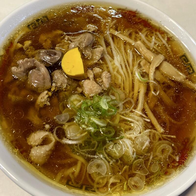 一茶庵 支店 いっちゃあん してん 山形県新庄市鉄砲町 ご当地 愛をとりもつラーメン ぬるまもつラーメン 醤油ラーメン 具