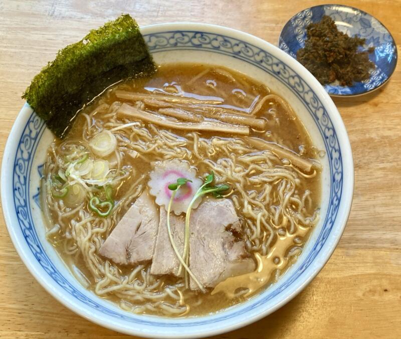 中華そば 一しな いちしな 秋田県大仙市戸蒔 中華そば(みそ) 味噌ラーメン 激辛み 激辛高菜