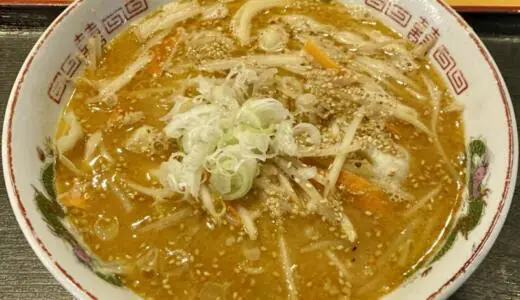 風の谷＠青森県平川市館山にて味噌ラーメンをオーダー！ズラリと並んだ大型水槽の熱帯魚を観覧出来る摩訶不思議なアクアリウム食堂♪