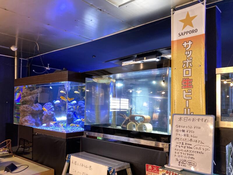 熱帯魚とお食事の店 風の谷 青森県平川市館山 旧平賀町 水槽 アクアリウム