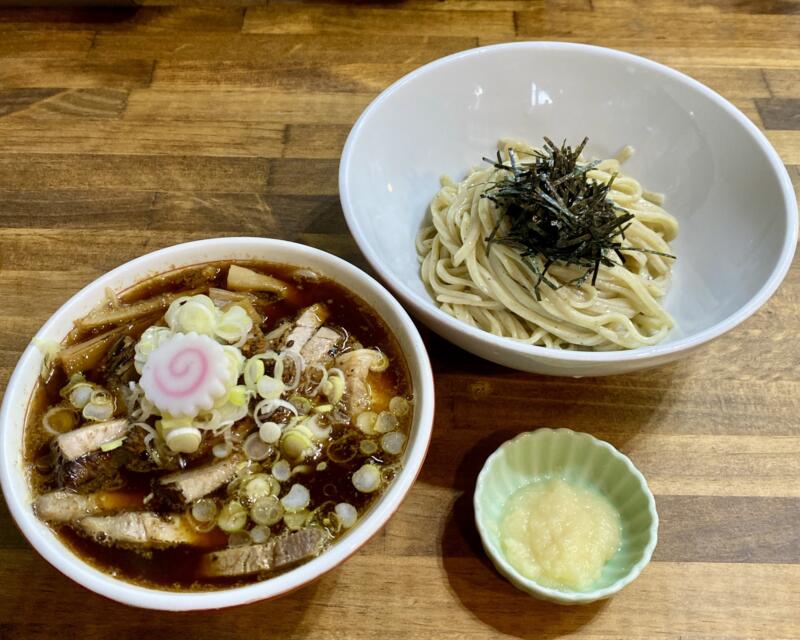 拉麺ろはん ラーメン 宮城県柴田郡大河原町東桜町 野菜つけそば つけ麺 目白丸長インスパイア おろしニンニク無料