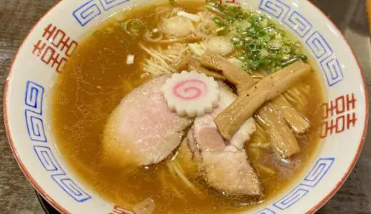 麺処 あんかつ＠福島県福島市松川町にて醤油ラーメンをオーダー！思わずスープを飲み干したくなる地元産の食材を駆使したこだわりの一杯♪