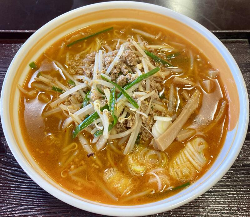 レストラン 水芭蕉 みずばしょう 秋田県大館市岩瀬 たしろ温泉 ユップラ内 白神ラーメン ラー油 温泉玉子 ピリ辛ラーメン