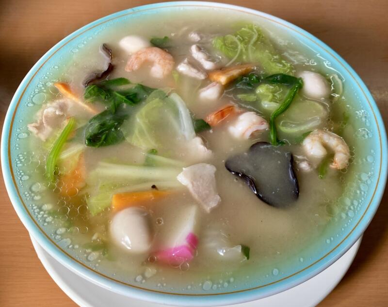 ちっちや食堂 岩手県二戸市福岡 スーラータンメン 酸辣湯麺 中華麺 餡掛けラーメン 広東麺